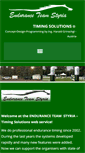 Mobile Screenshot of endurance-timing.net